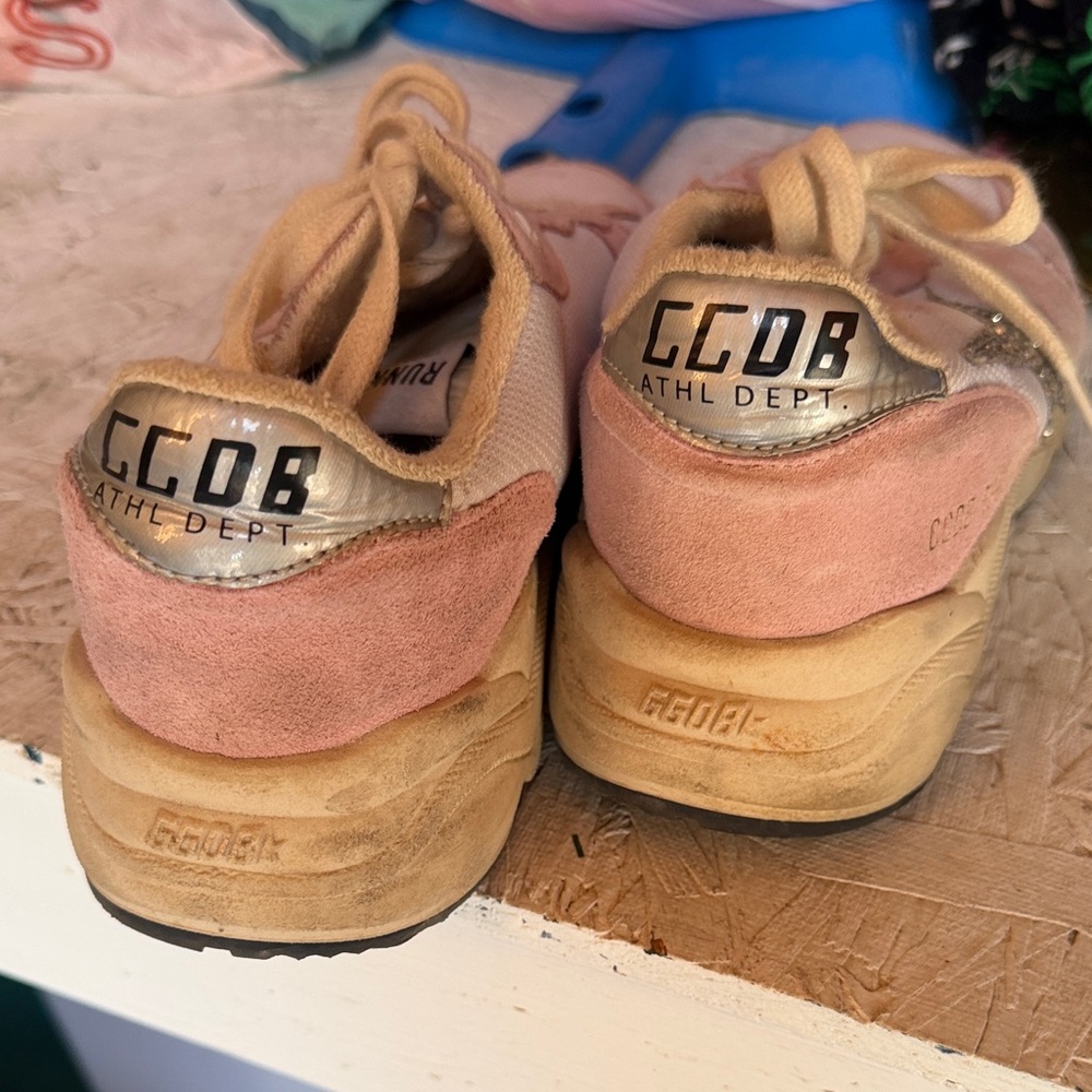 Golden Goose Sneakers Pink and Silver - Picture 2 of 4